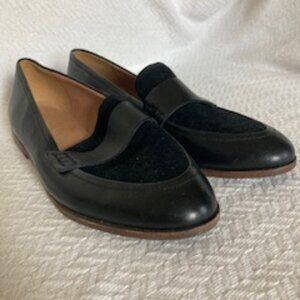 Women’s Madewell Black Alex Loafer in Leather and Suede